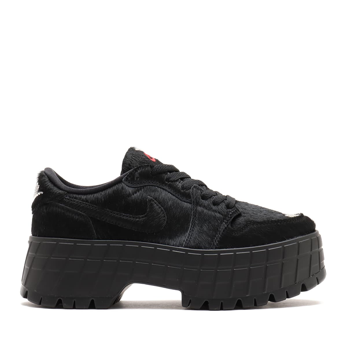 JORDAN BRAND W AIR JORDAN 1 BROOKLYN LOW BLACK/GYM RED-BLACK