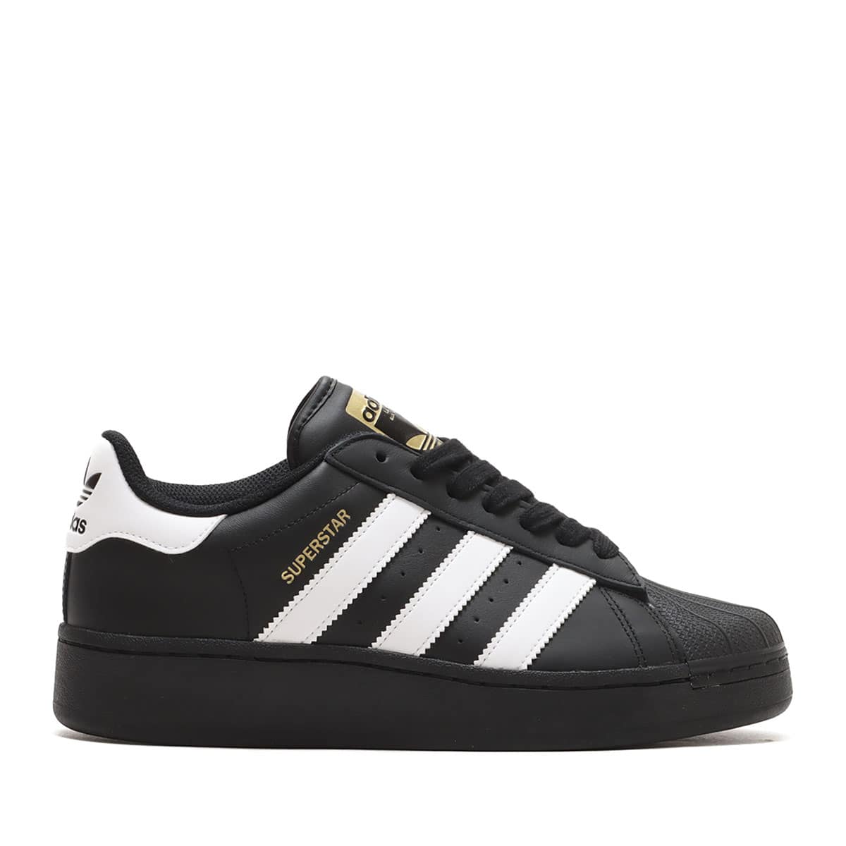 adidas SUPERSTAR XLG CORE BLACK/FOOTWEAR WHITE/GOLD METALLIC 24SS