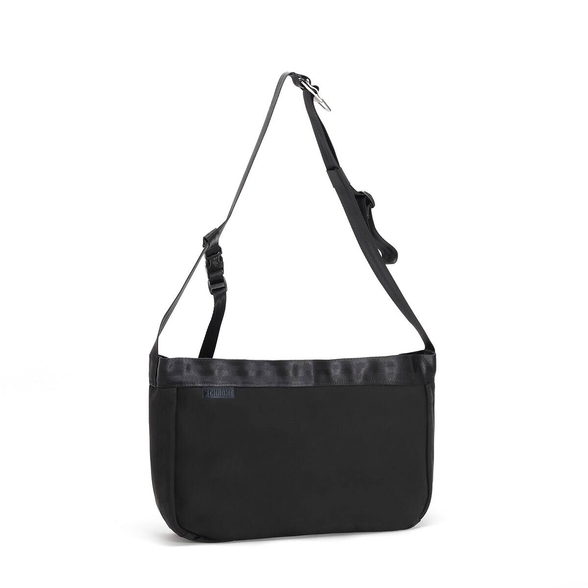 CHROME NEWSPAPER MESSENGER SM BLACK / SUEDE（クローム ニュース