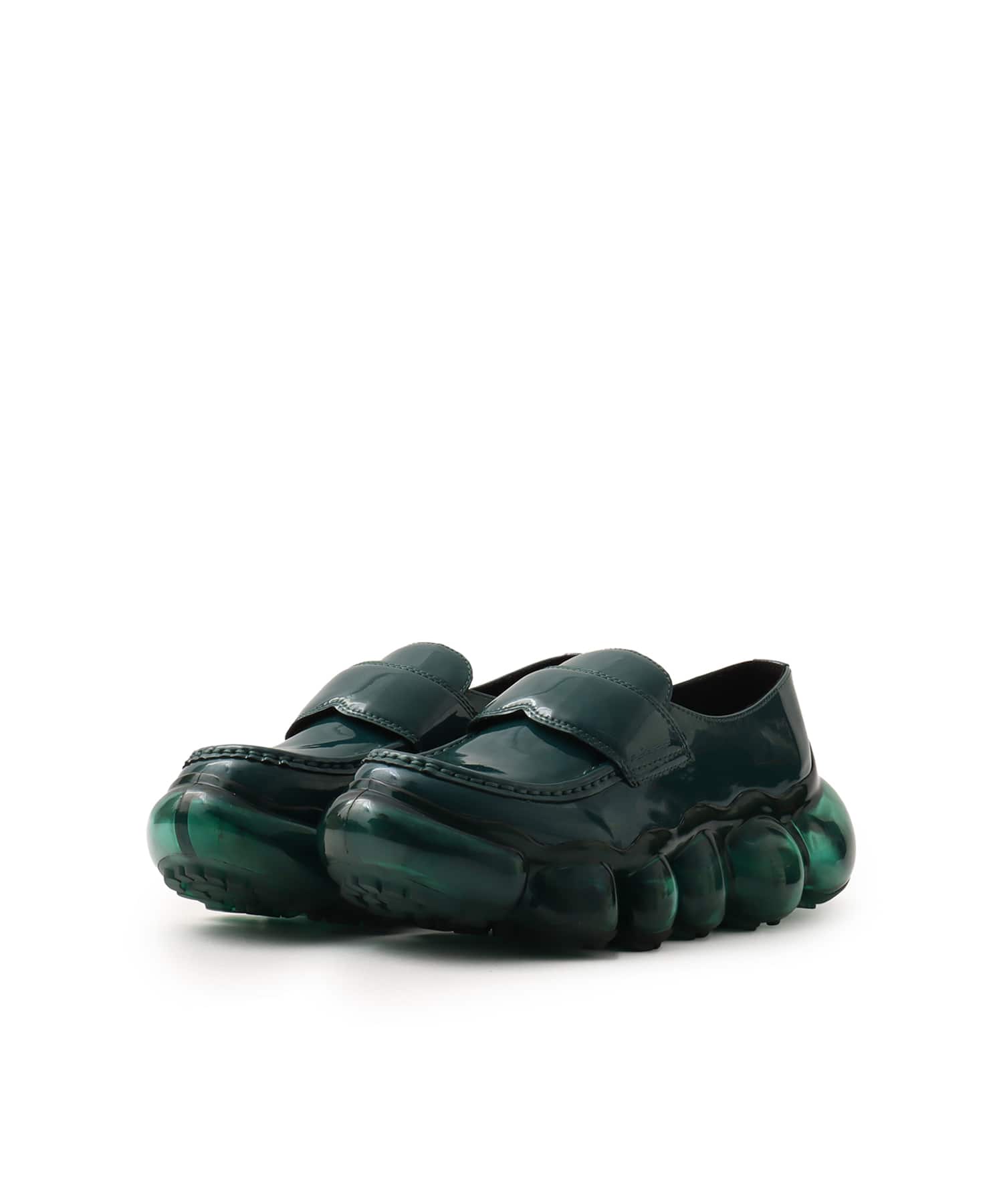 grounds JEWELRY LOAFER DARK GREEN（グラウンズ ジュエリー