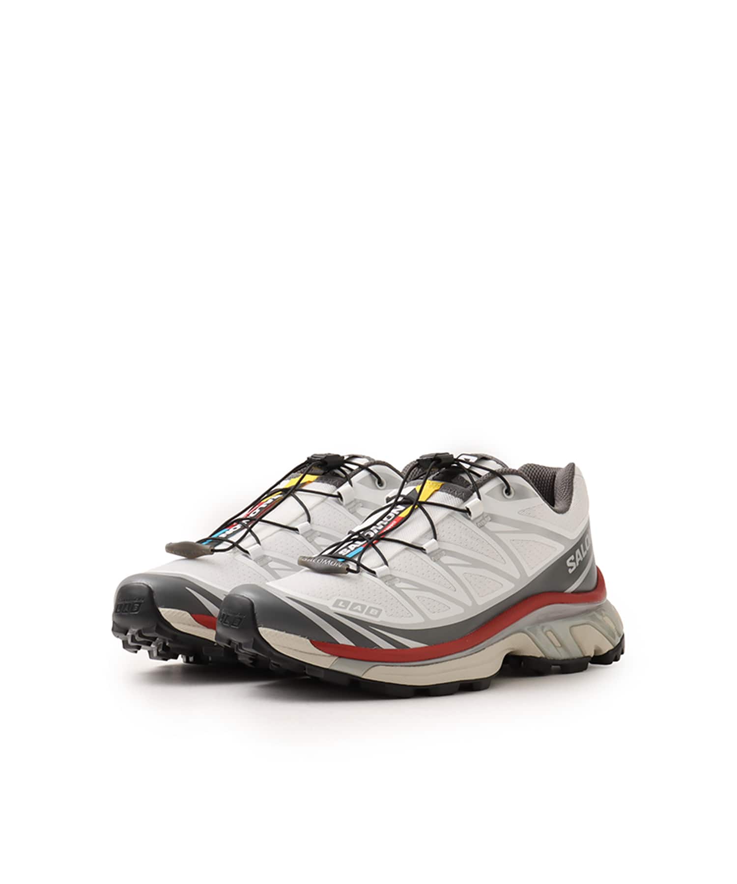 SALOMON XT-6 White/Castlerock/Haute Red（サロモン エックスティー6