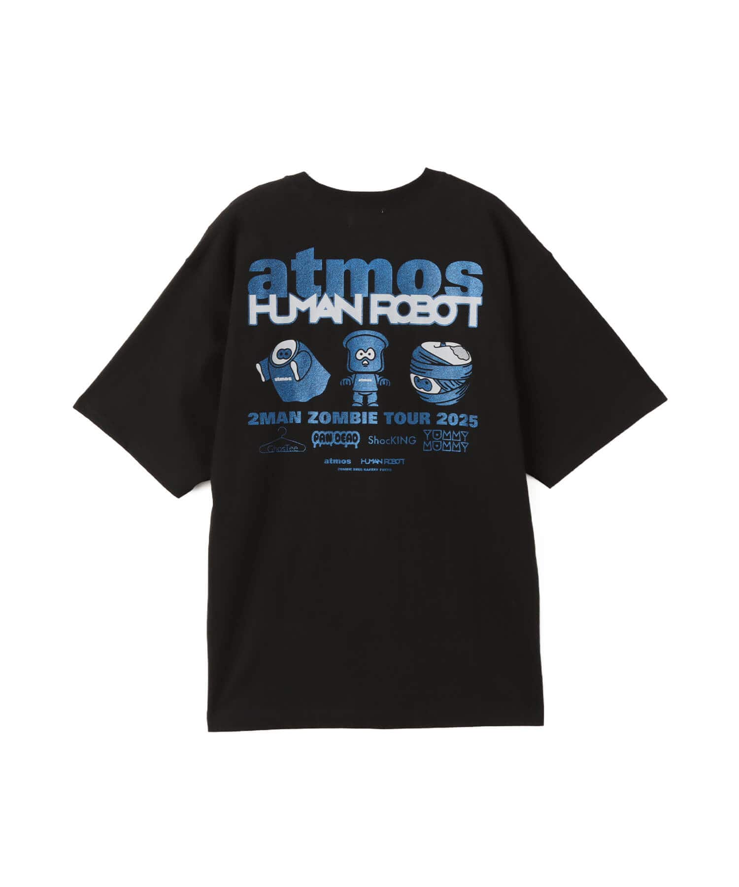 atmos x HUMAN ROBOT T-shirt BLACK（アトモス ヒューマン ロボット