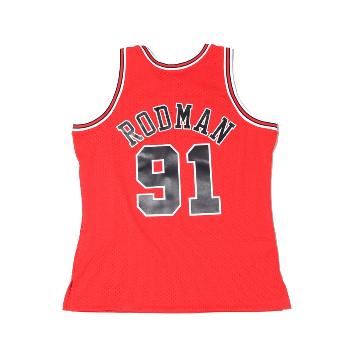 Mitchell & Ness Swingman Jersey CBU Scr - #91 D Rodman RED