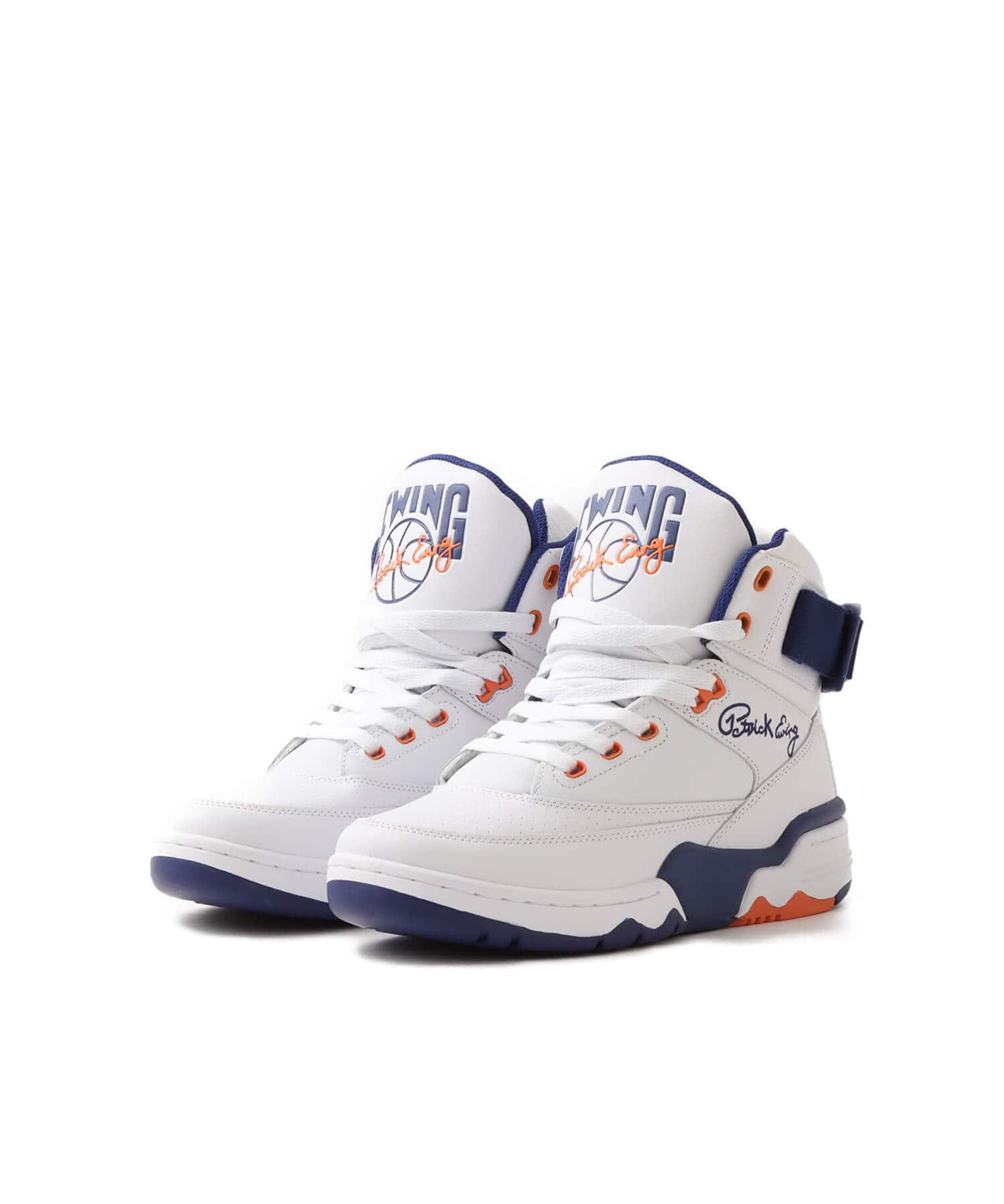 EWING 33 HI OG WHITE/BLUE/ORANGE（ユーイング 33 ハイオージー