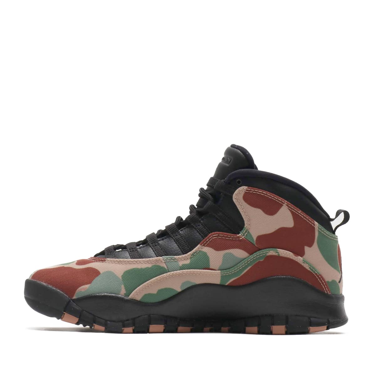 JORDAN BRAND AIR JORDAN 10 RETRO DESERT/BLACK-DUSTED CLAY-TREELINE