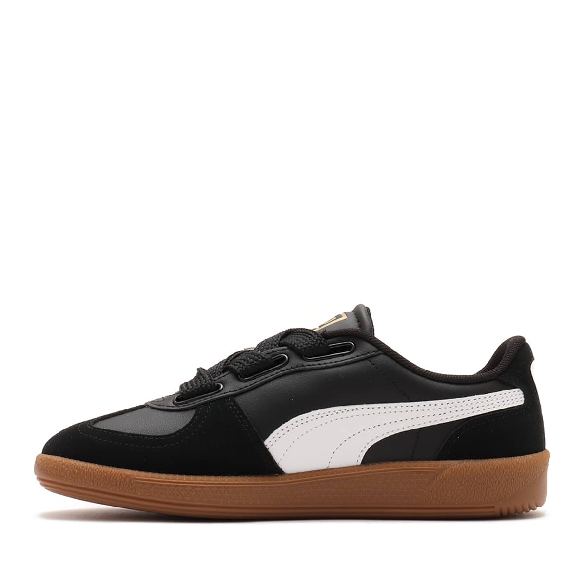 PUMA PALERMO WIDE LACE SD PUMA BLACK-PUMA WHITE-PUMA T （プーマ