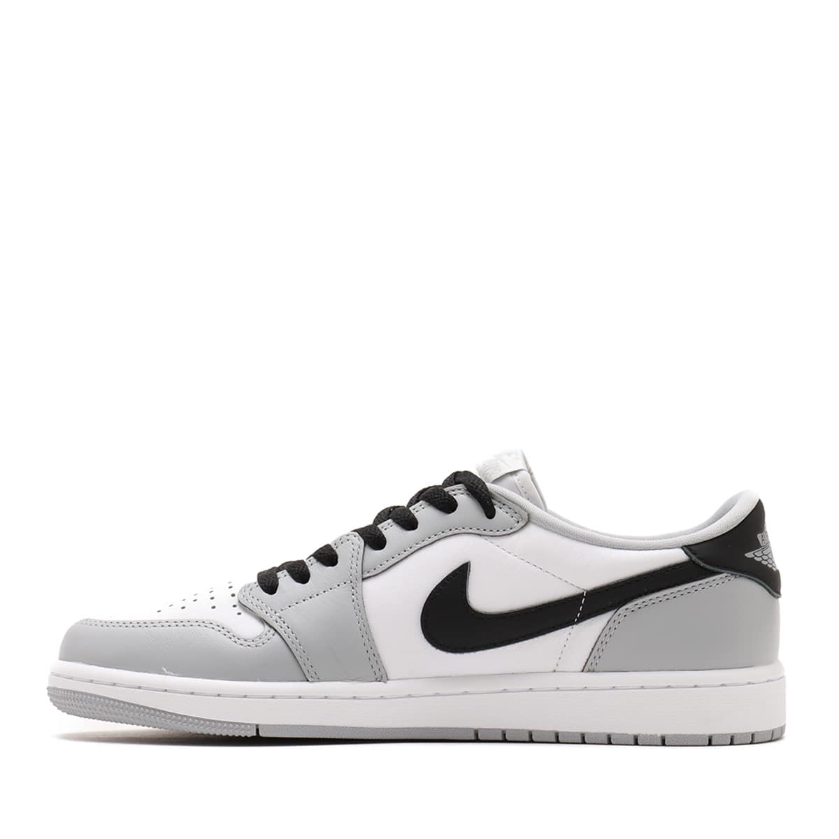 JORDAN BRAND AIR JORDAN 1 RETRO LOW OG WHITE/BLACK-WOLF GREY