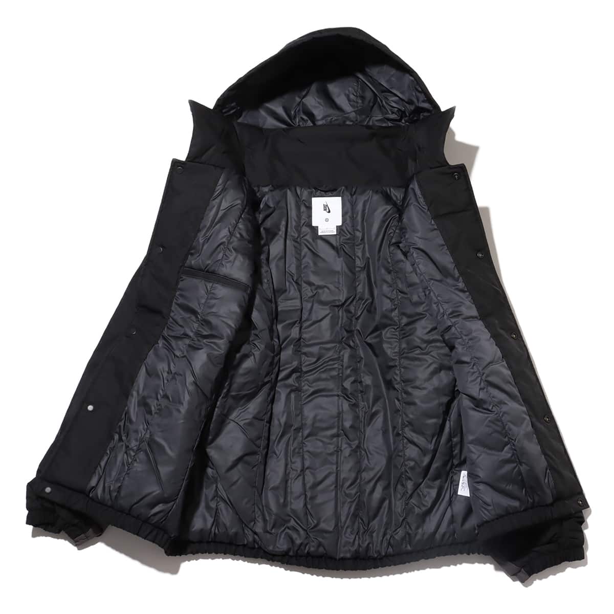 NIKE AS M NK SOLO SWSH PUFFER BLACK/WHITE 23HO-I（ナイキ ソロ