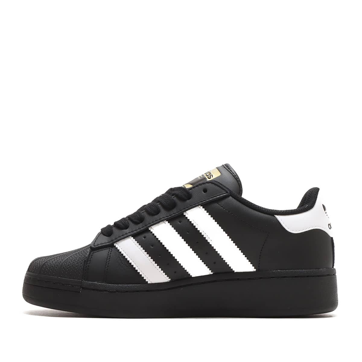 adidas SUPERSTAR XLG CORE BLACK/FOOTWEAR WHITE/GOLD METALLIC 24SS