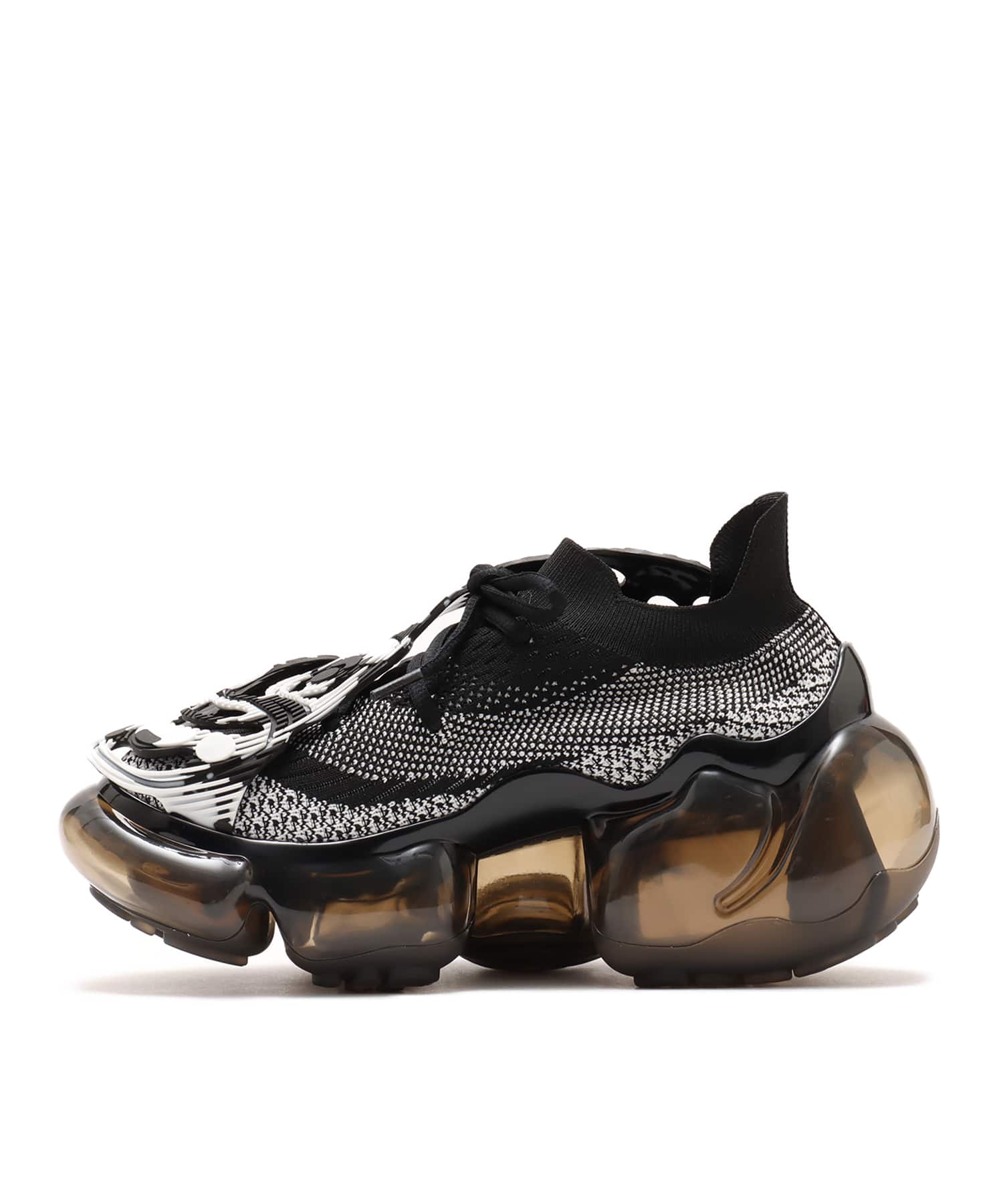 grounds MOOPIE INVERT MARBLE BLACK / BLACK（グラウンズ ムーピー