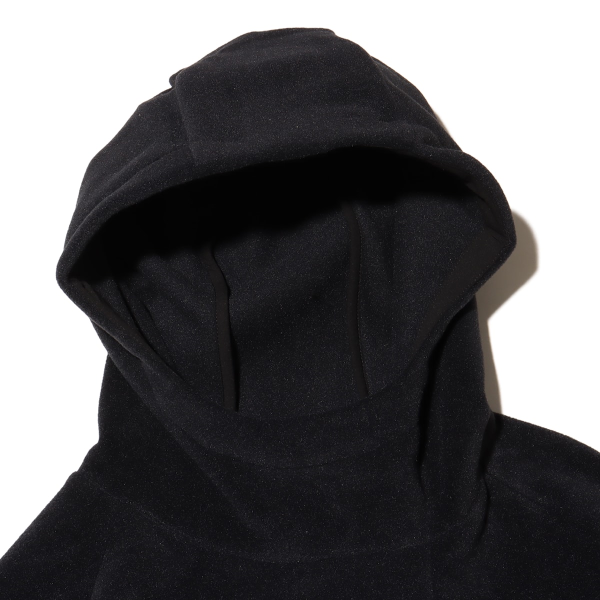 snow peak Double Face Fleece Hoodie ブラック （スノーピーク ダブル