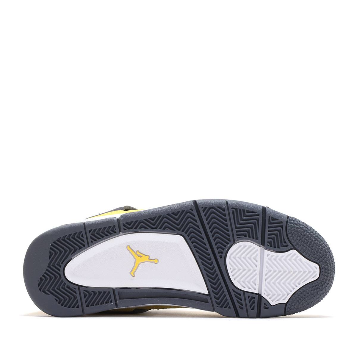 JORDAN BRAND AIR JORDAN 4 RETRO (GS) TOUR YELLOW/DARK BLUE GREY