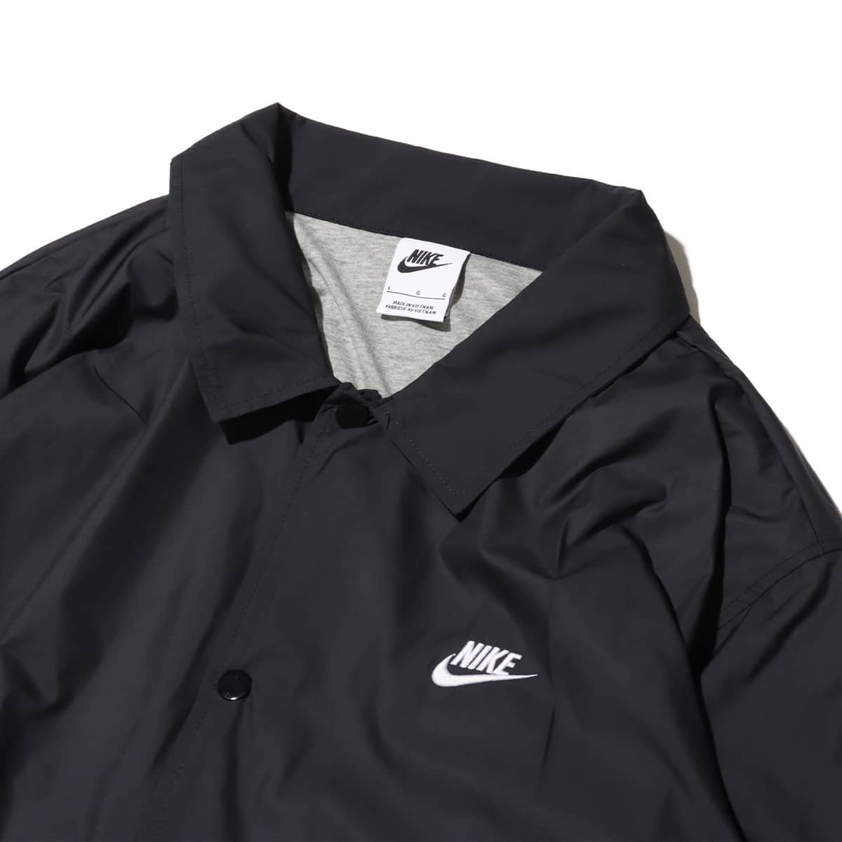 NIKE AS M NK CLUB COACHES JKT BLACK/WHITE 24SP-I（ナイキ クラブ