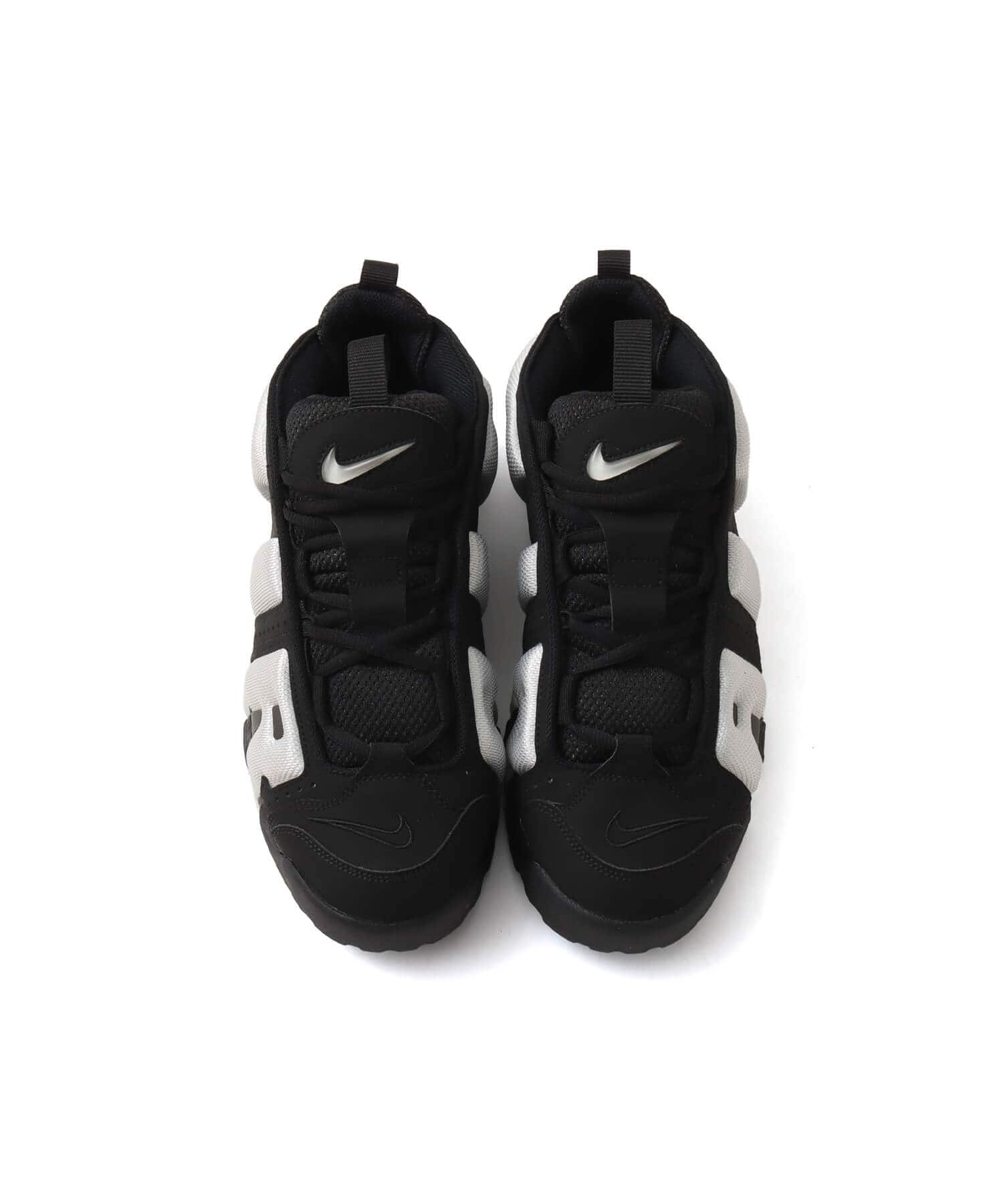 NIKE AIR MORE UPTEMPO LOW BLACK/PHOTON DUST-METALLIC SILVER