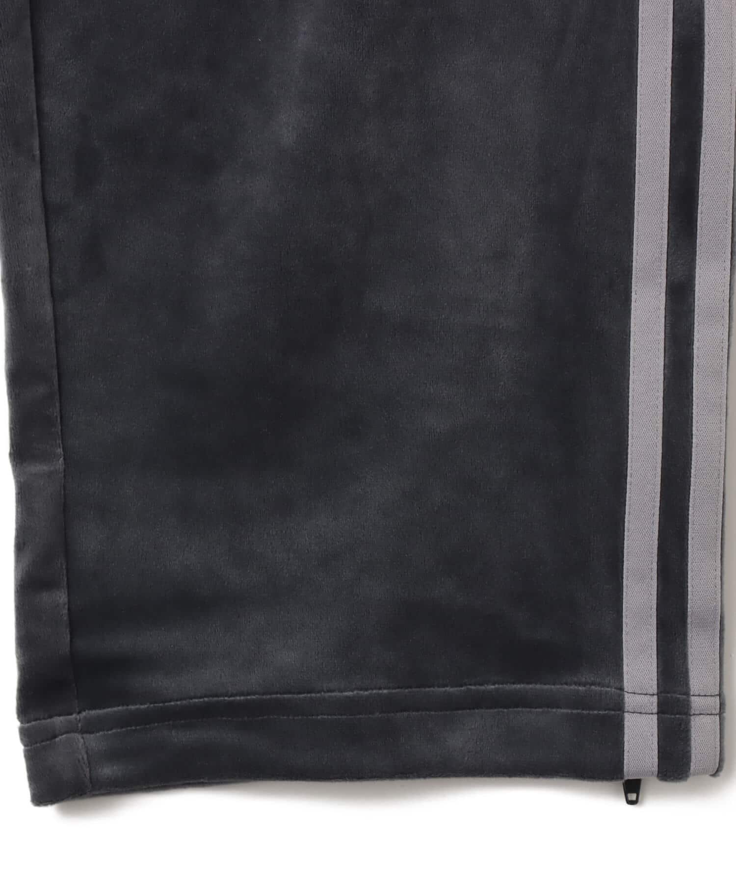 adidas FIREBIRD VELOUR TRACK PANTS ダークグレー（アディダス
