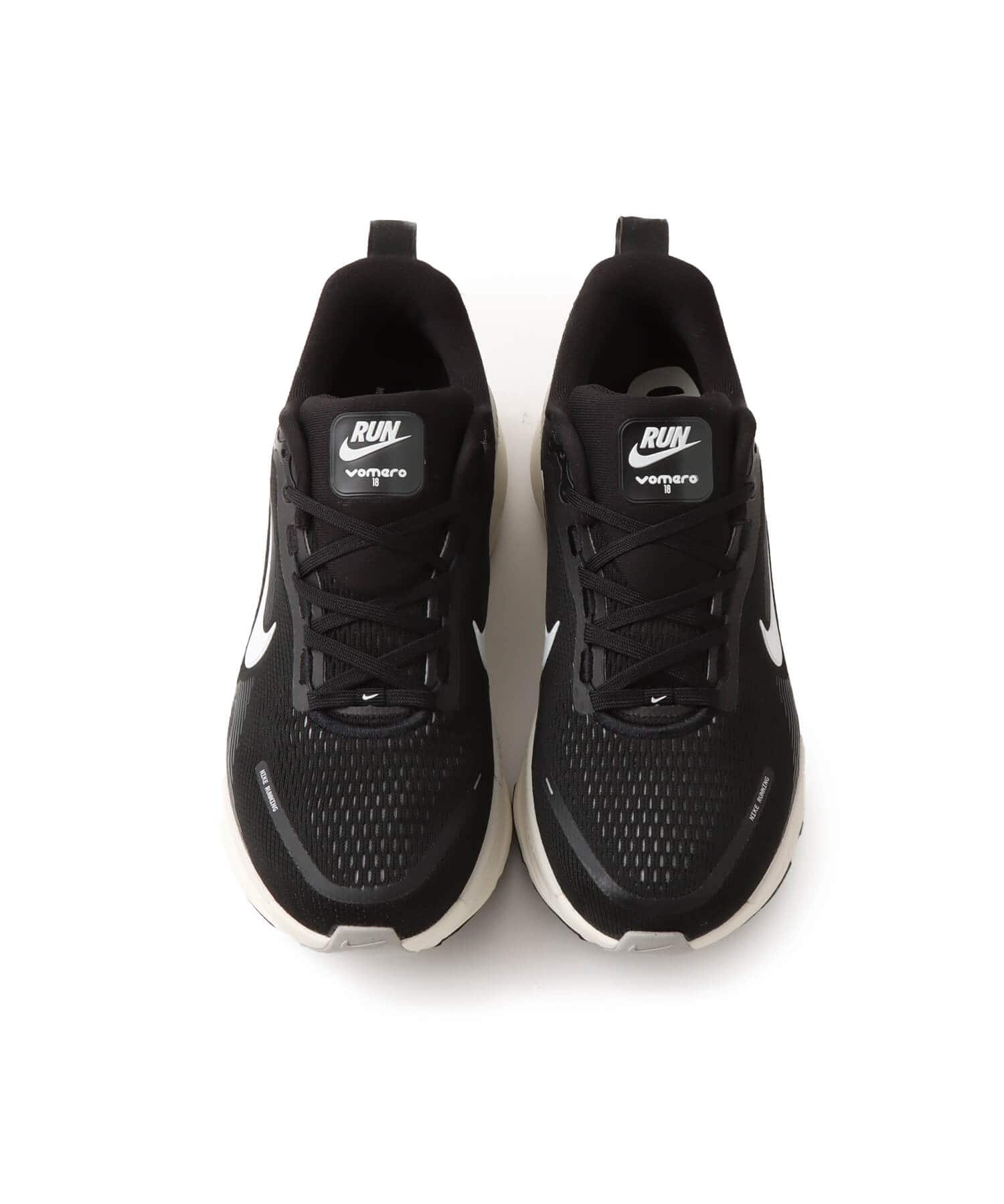 NIKE VOMERO 18 BLACK/SUMMIT WHITE-COCONUT MILK（ナイキ ズーム