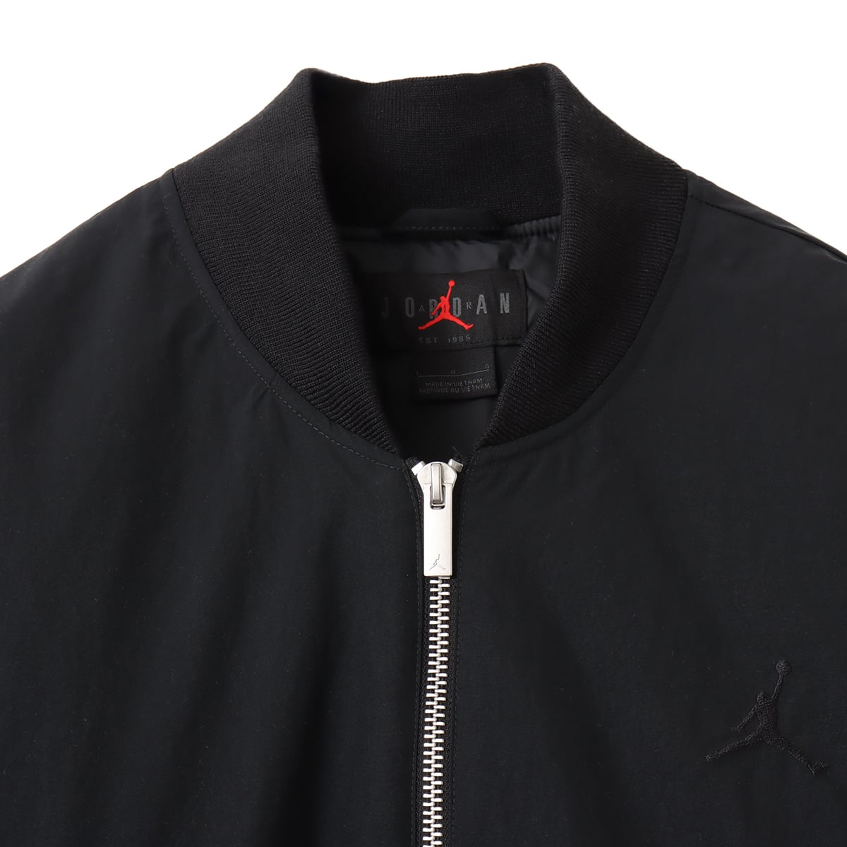 JORDAN BRAND M J ESS STMT RNGD JKT HBR BLACK（ジョーダン ブランド