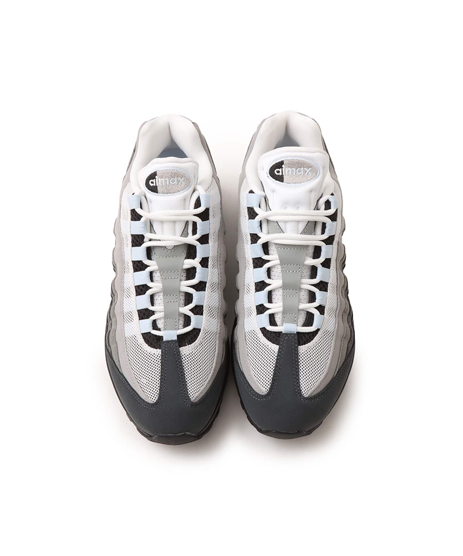 NIKE W AIR MAX 95 BIG BUBBLE BLACK/BLUE TINT-WHITE-MEDIUM GREY