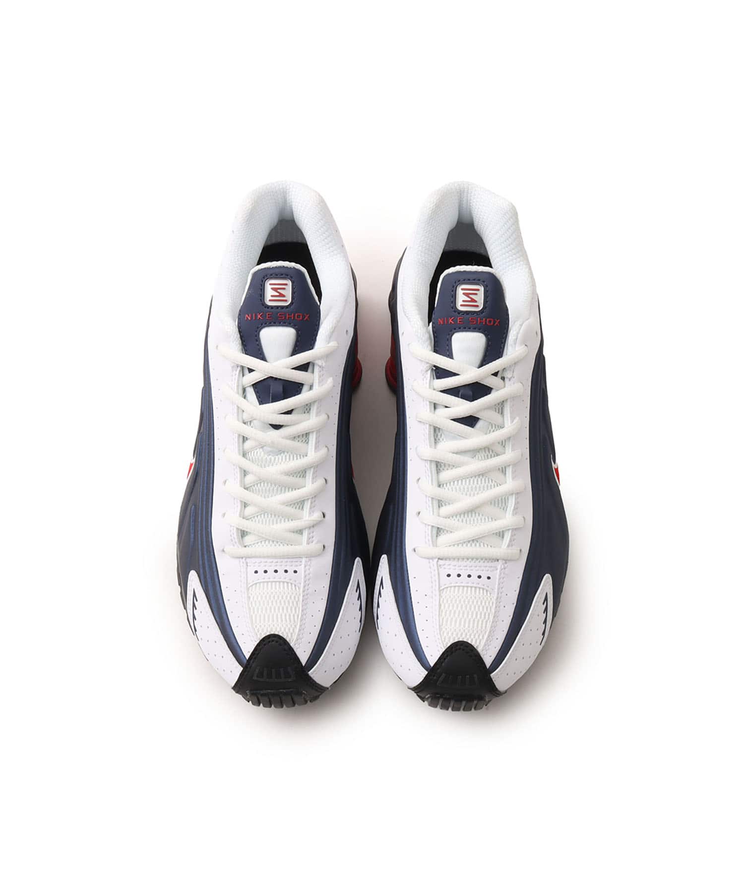 NIKE SHOX R4 MIDNIGHT NAVY/GYM RED-WHITE（ナイキ ショックス R4