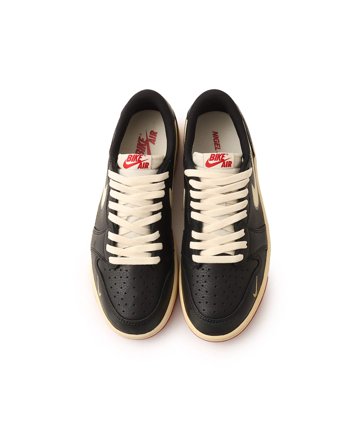 JORDAN BRAND AIR JORDAN 1 RETRO LW OG NITRO BLACK/MUSLIN-VARSITY