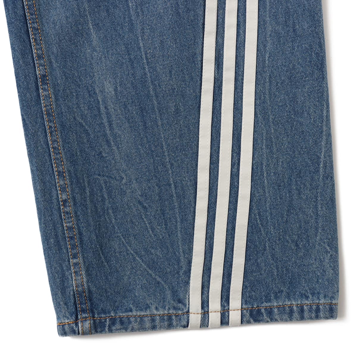 adidas LOOSE FIT DENIM PANTS インディゴデニム（アディダス ルーズ