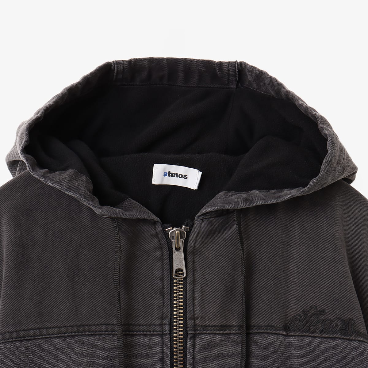 atmos Heavy Duck Zip-Up Work Jacket BLACK（アトモス ヘビー ダック