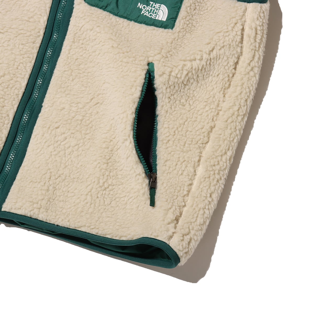 THE NORTH FACE Reversible Extreme Pile Vest オートミール×TNF