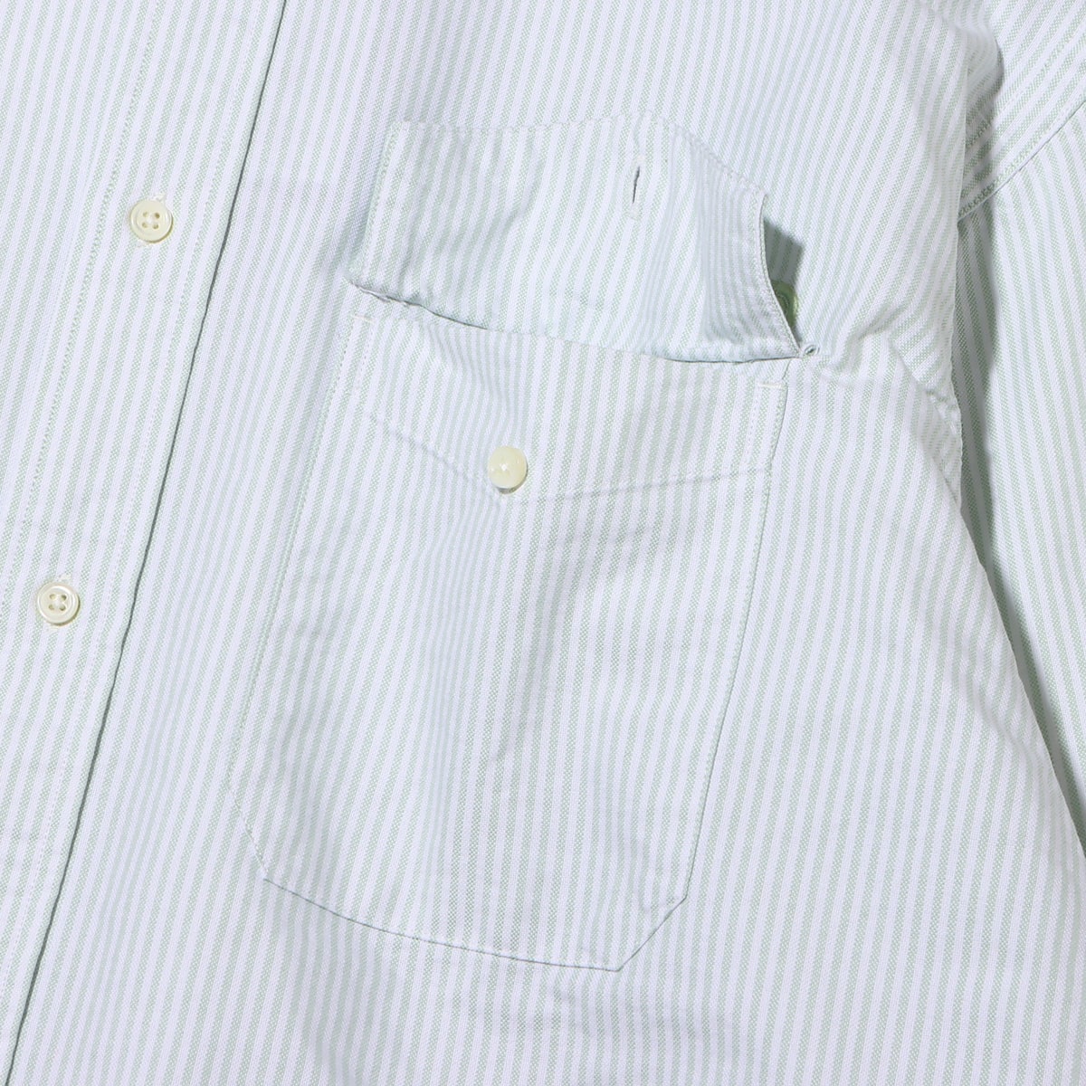 THE NORTH FACE PURPLE LABEL Cotton Polyester Stripe OX B.D. Shirt