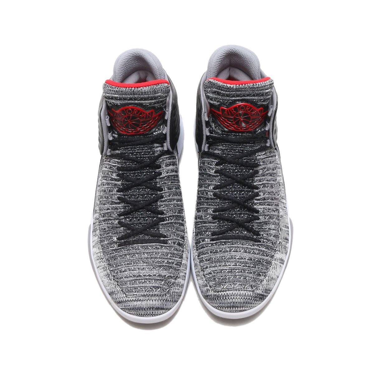 JORDAN BRAND AIR JORDAN XXXII PF BLACK/UNIVERSITY RED-WHITE-CEMENT