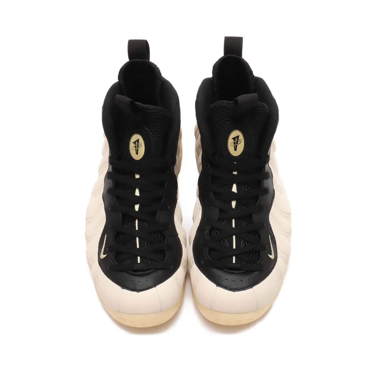 NIKE AIR FOAMPOSITE ONE BLACK/TEAM GOLD-LT OREWOOD BRN-CHROME