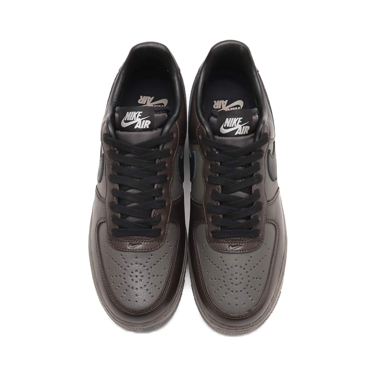 NIKE AIR FORCE 1 LOW BLACK TEA/BLACK-PETRA BROWN-OLIVE GREY