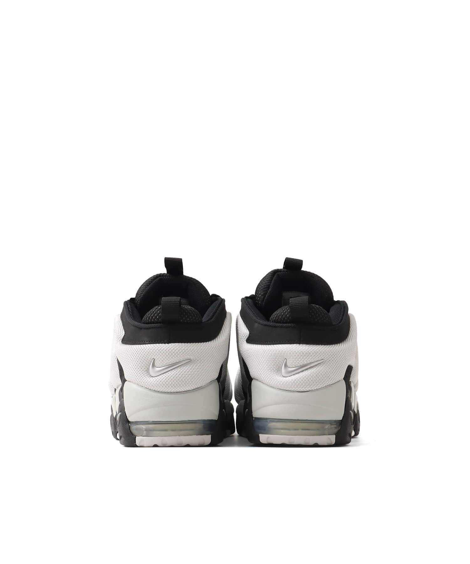 NIKE AIR MORE UPTEMPO LOW BLACK/PHOTON DUST-METALLIC SILVER