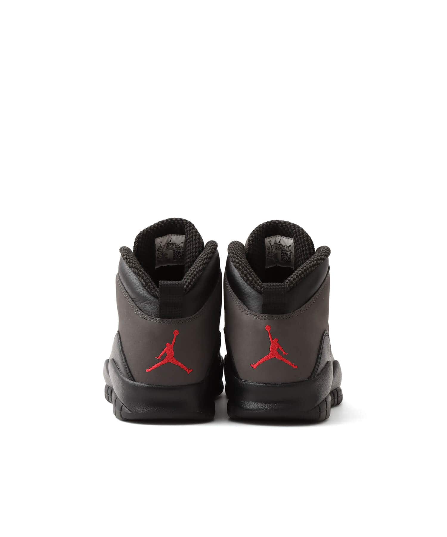 JORDAN BRAND AIR JORDAN 10 RETRO CHARRED GREY/TRUE RED-BLACK