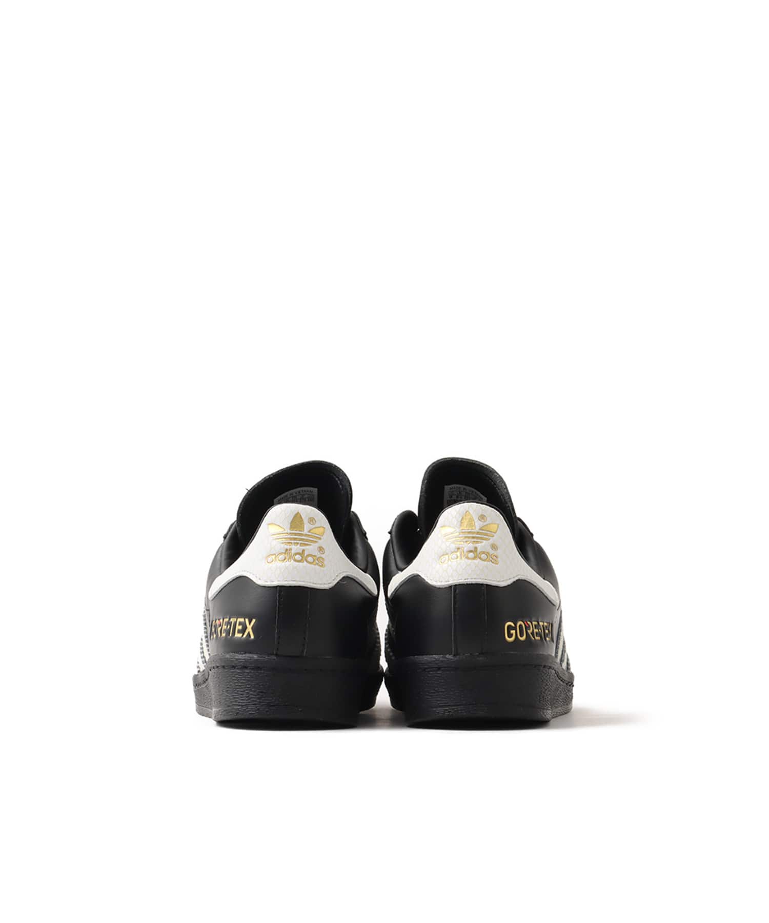 adidas SUPERSTAR 82 GTX atmos“GID-SNK” CBLACK/FTWWHT/GOLDMT
