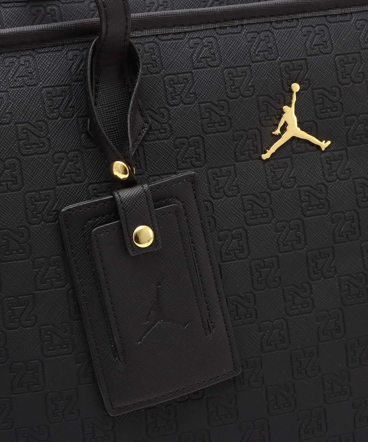 JORDAN BRAND JAM MONOGRAM TOTE BAG BLACK（ジョーダン ブランド JHM