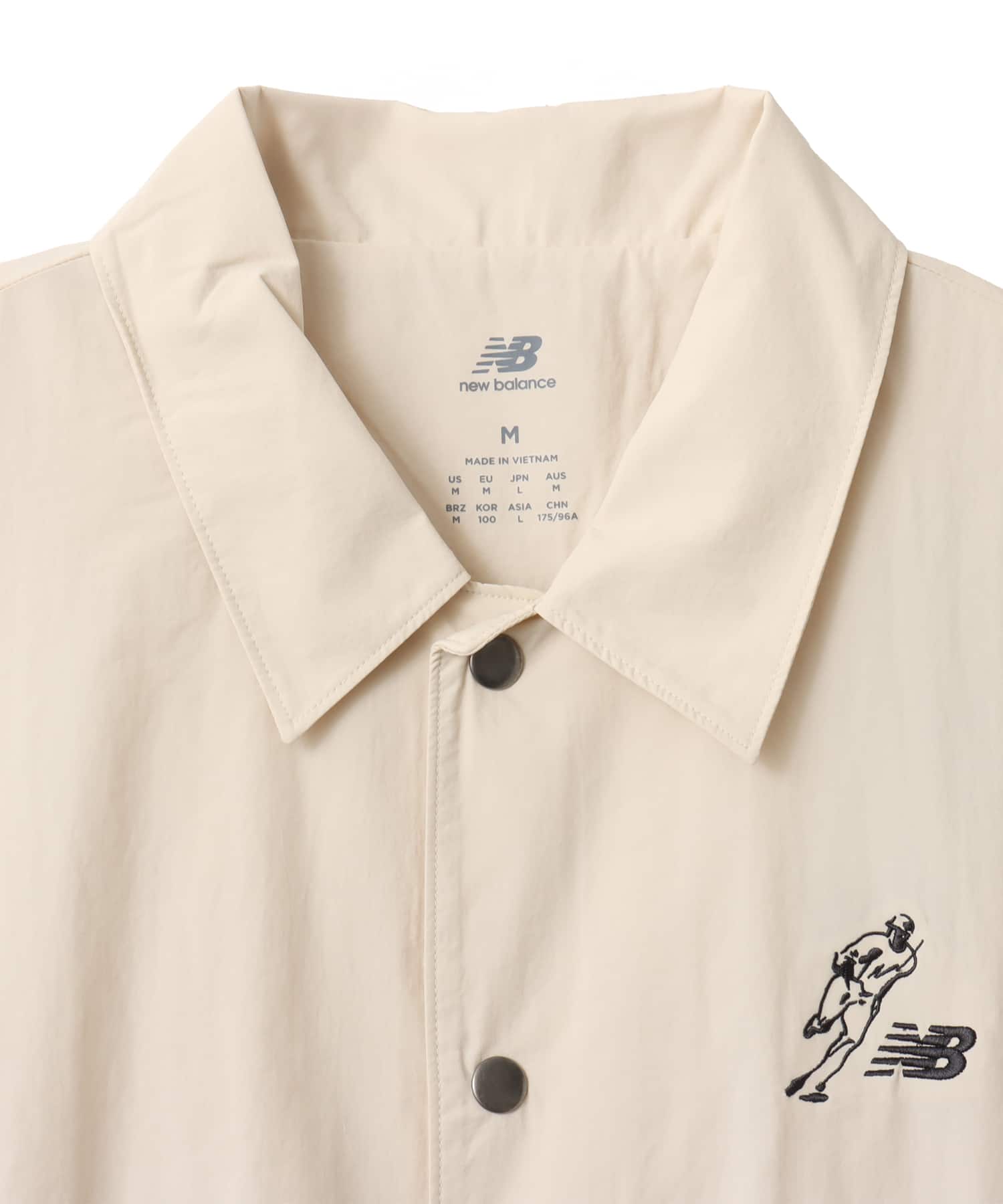 New Balance 大谷翔平 WOVEN NYLON JACKET ビスク（ニューバランス