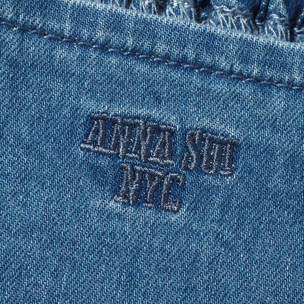 ANNA SUI NYC デニムコルセットトップス BLUE 22FA-I（アナスイ