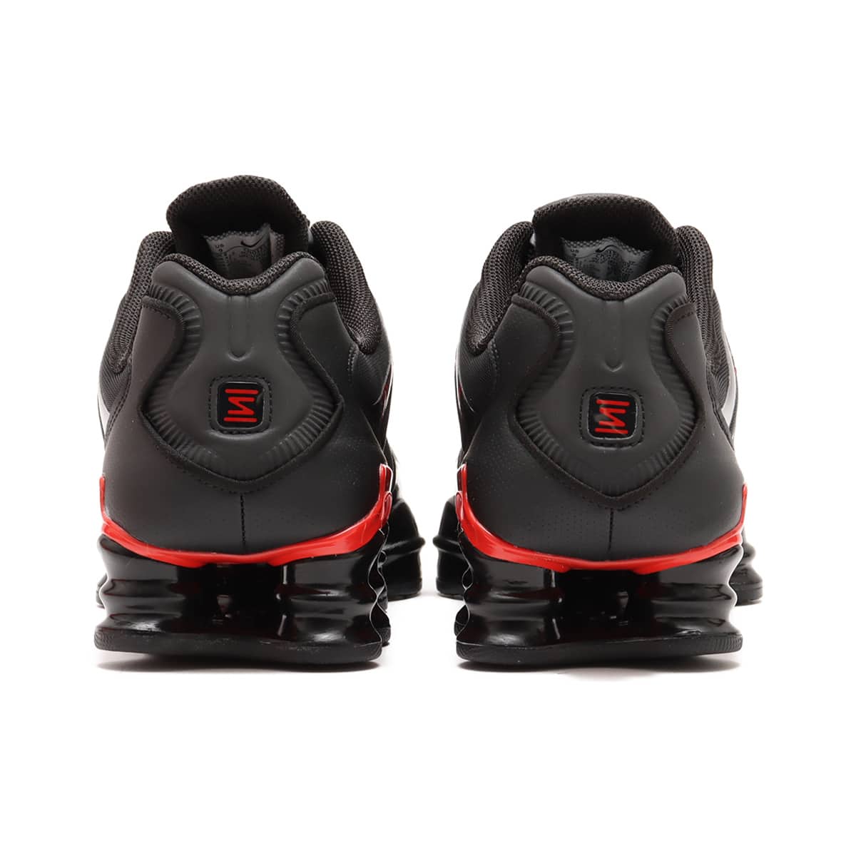 NIKE SHOX TL BLACK/METALLIC SILVER-UNIVERSITY RED （ナイキ