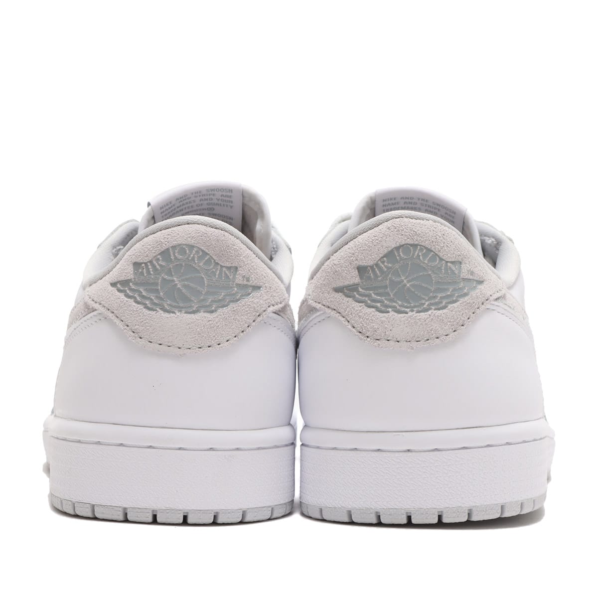 JORDAN BRAND AIR JORDAN 1 LOW OG WHITE/PARTICLE GREY-NEUTRAL GREY