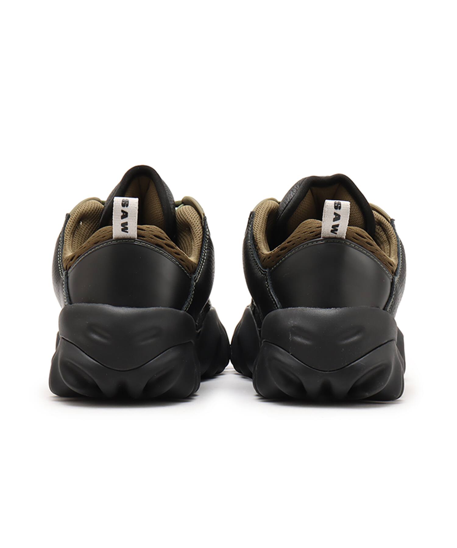 OAKLEY FACTORY TEAM FULL GRAIN LEATHER CHOP SAW BLACK / CHIVE