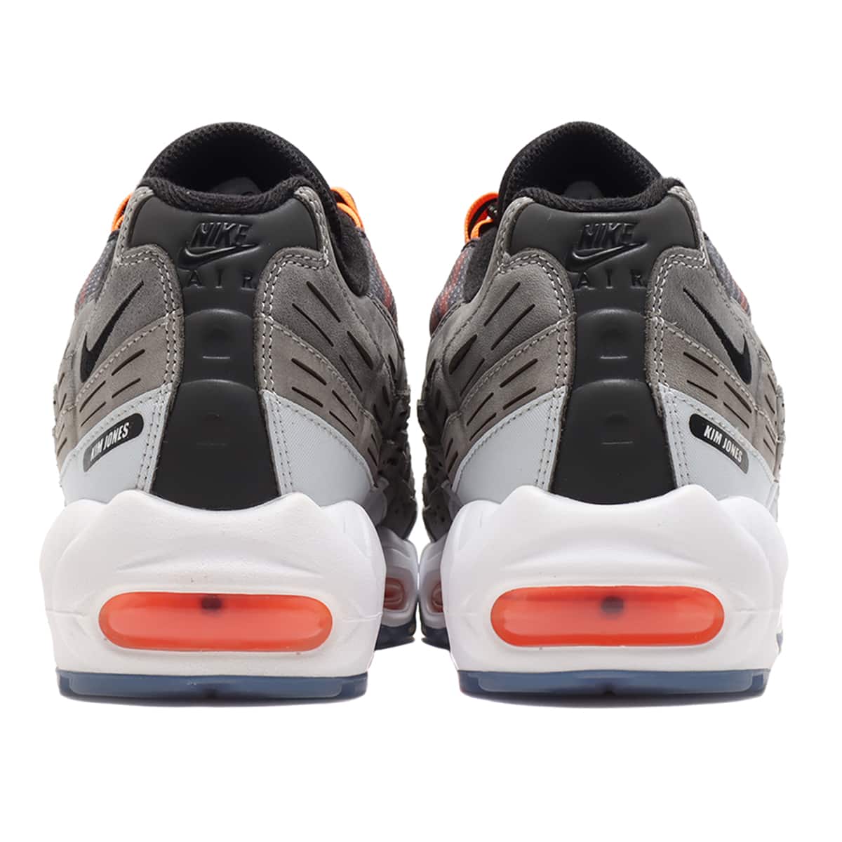 NIKE AIR MAX 95 / KIM JONES BLACK/TOTAL ORANGE-DARK GREY-COOL GREY