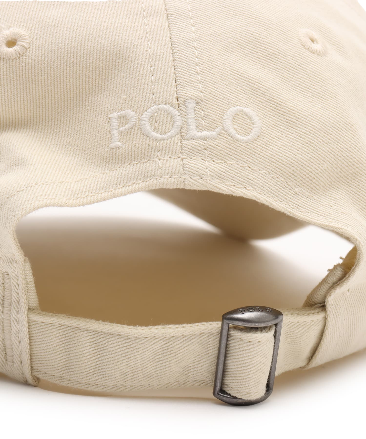 POLO RALPH LAUREN MINERAL DYED BALL CAP NATURAL（ポロ ラルフ