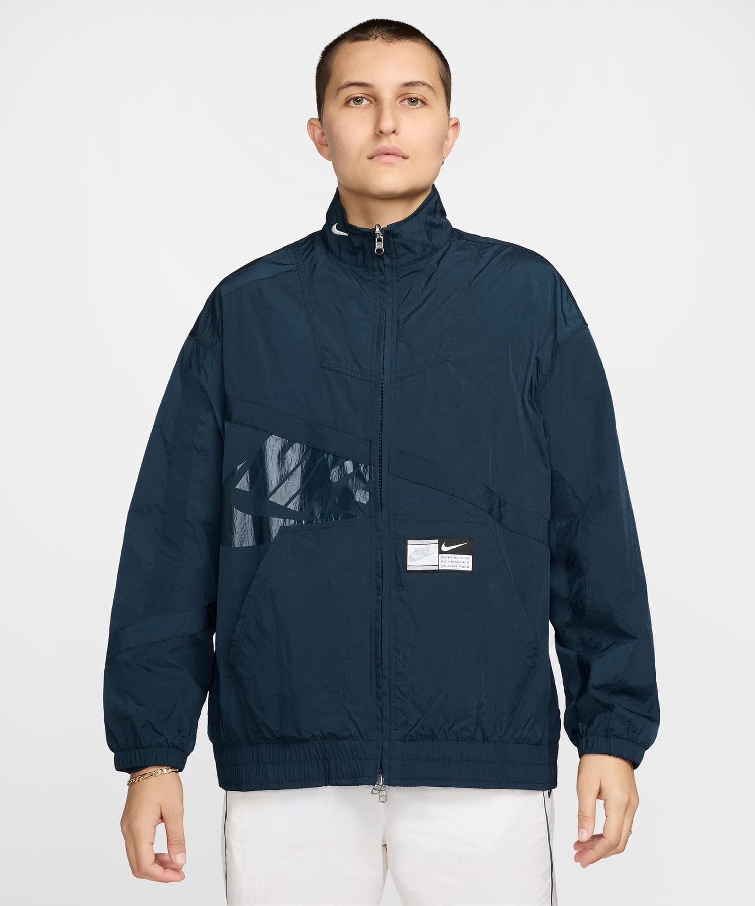 NIKE AS W NSW STREET WVN JKT ARMORY NAVY/ARMORY NAVY/ARMORY NAVY