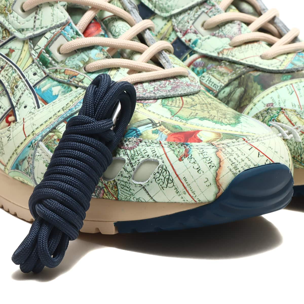 asics GEL-LYTE III OG AGED MAP ICE GREEN/MIDNIGHT BLUE（アシックス