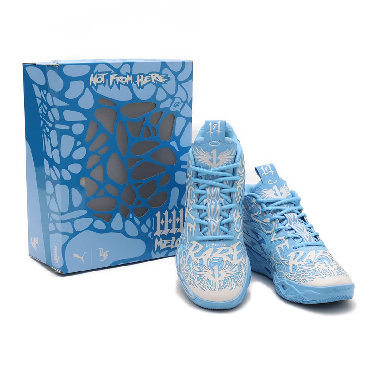 PUMA MB.04 LA FRANCE TEAM LIGHT BLUE-COOL MID GRA （プーマ MB.04