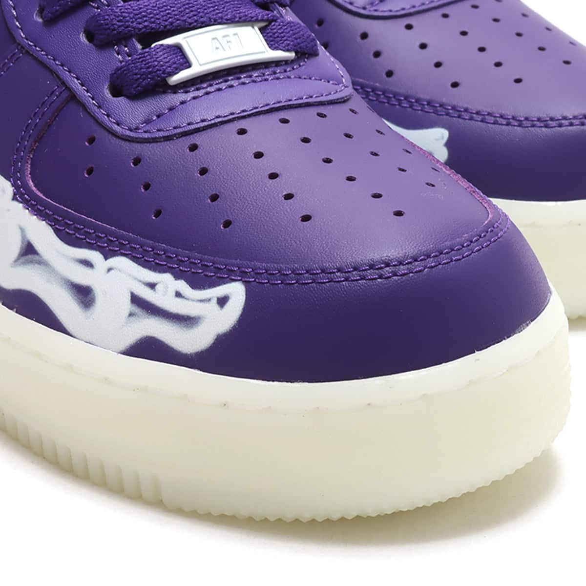 NIKE AIR FORCE 1 '07 SKELETON QS COURT PURPLE/COURT PURPLE-WHITE
