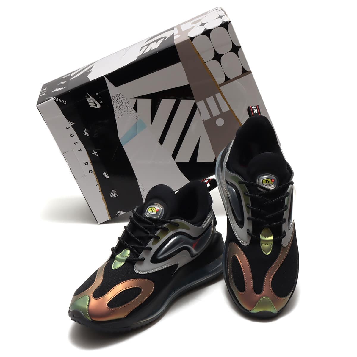 NIKE AIR MAX ZEPHYR EOI METALLIC SILVER/BRIGHT CRIMSON-BLACK 21SP