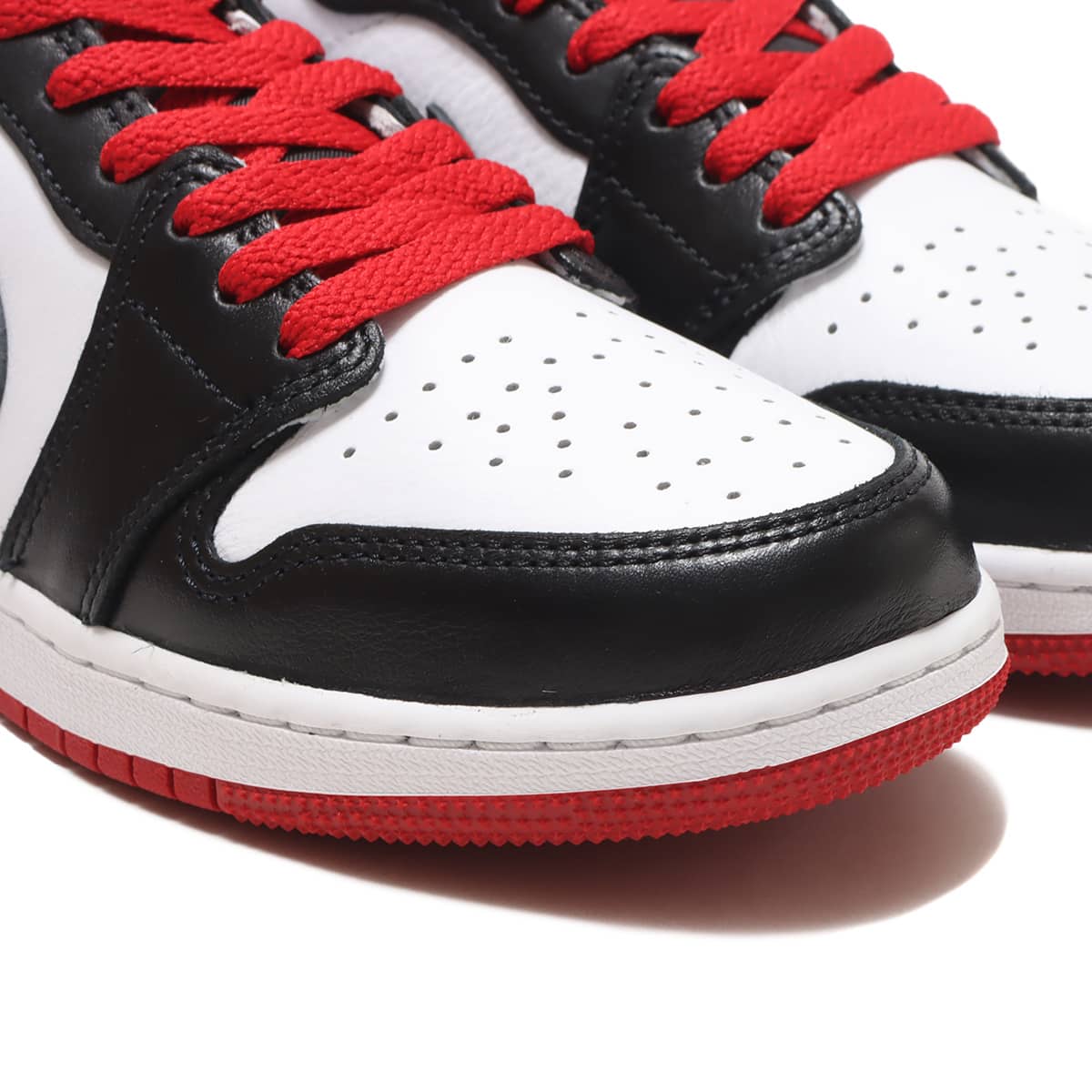 JORDAN BRAND AIR JORDAN 1 RETRO LOW OG (GS) WHITE/BLACK-VARSITY