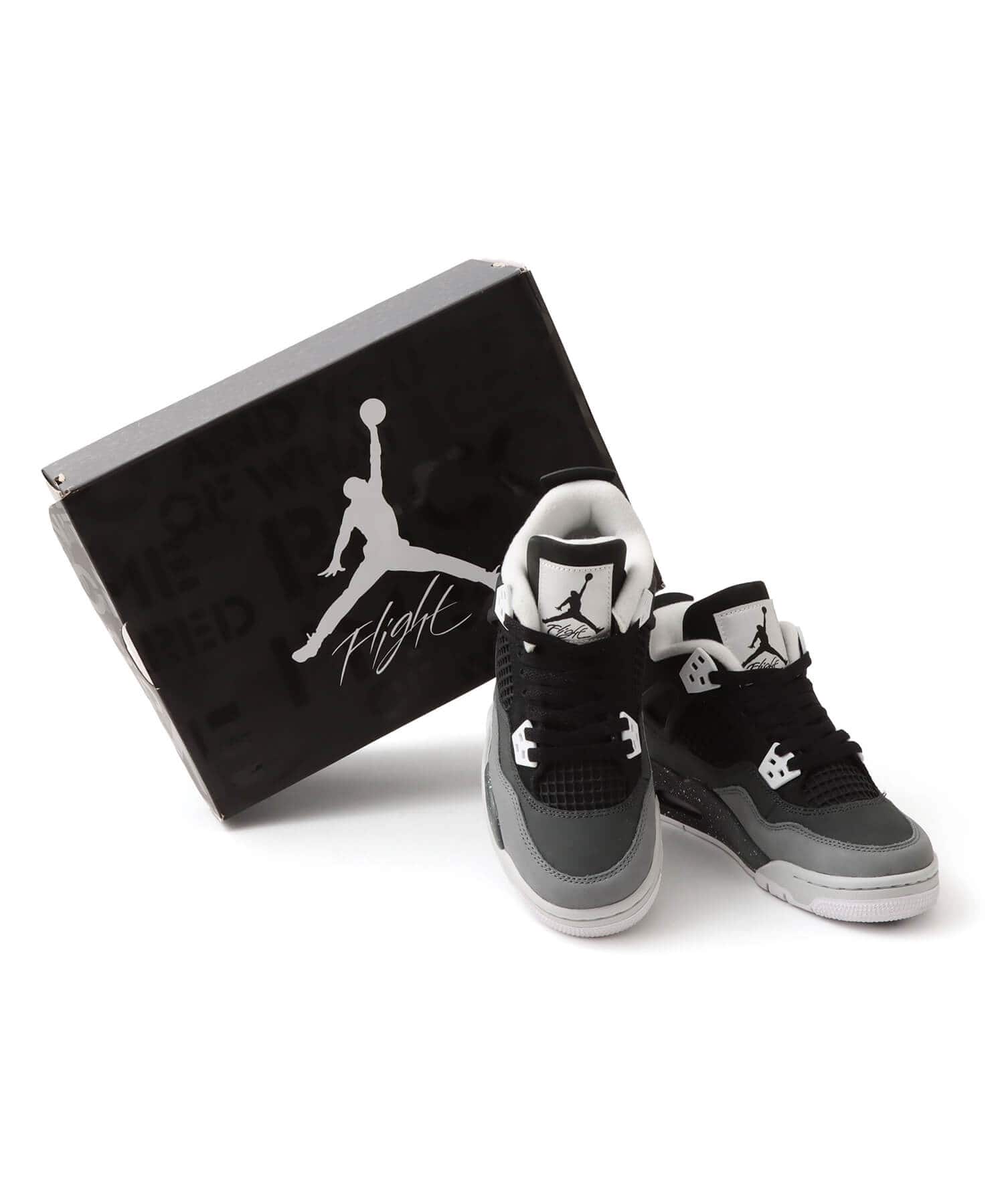 JORDAN BRAND AIR JORDAN 3 RETRO (GS) BLACK/DARK CHARCOAL-WHITE