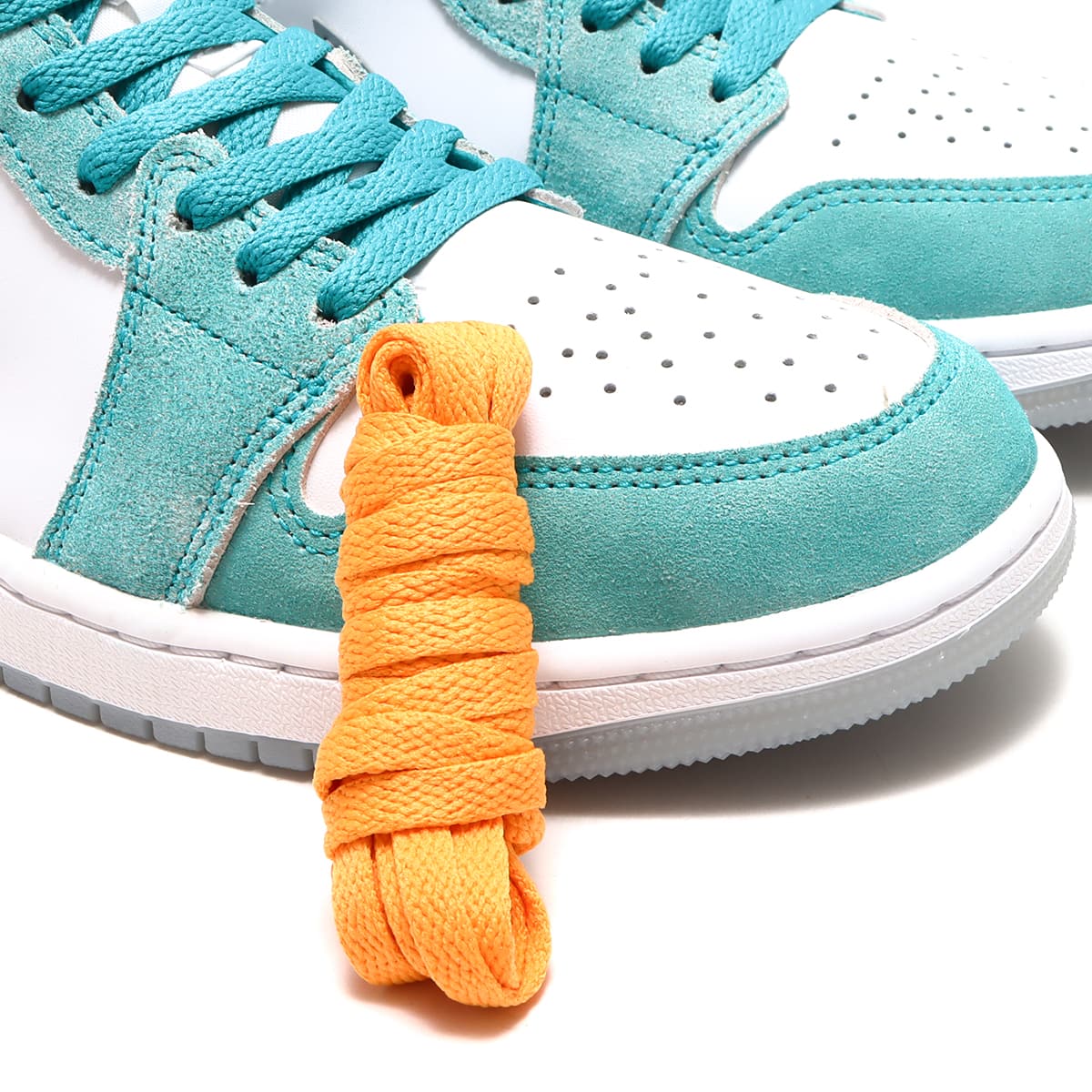 JORDAN BRAND AIR JORDAN 1 LOW SE NEW EMERALD/TAXI-WHITE-LT STEEL